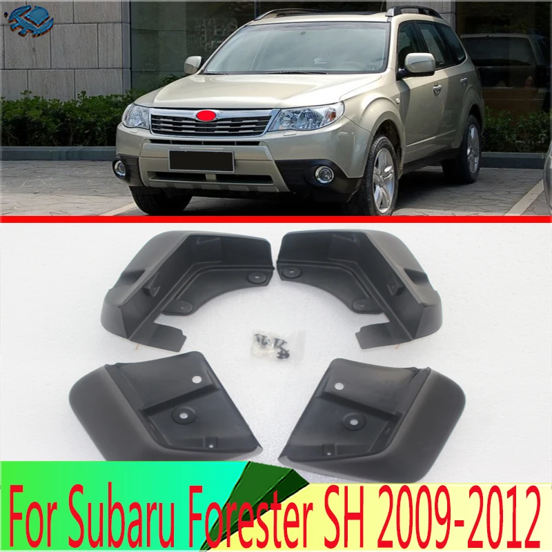 Per Subaru Forester Sh 2009 2010 2011 2012 4 Pezzi Parafanghi Per Auto Parafanghi Posteriori Anteriori Parafanghi Paraspruzzi