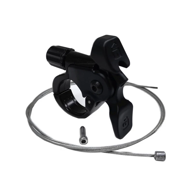 B with Line Блокировка провода рычаг управления для горного велосипеда UDING SUNTOUR ROCKSHOX MANITOU гигантская вилка управления ler Fox кнопка переключения - Цвет: B with Line