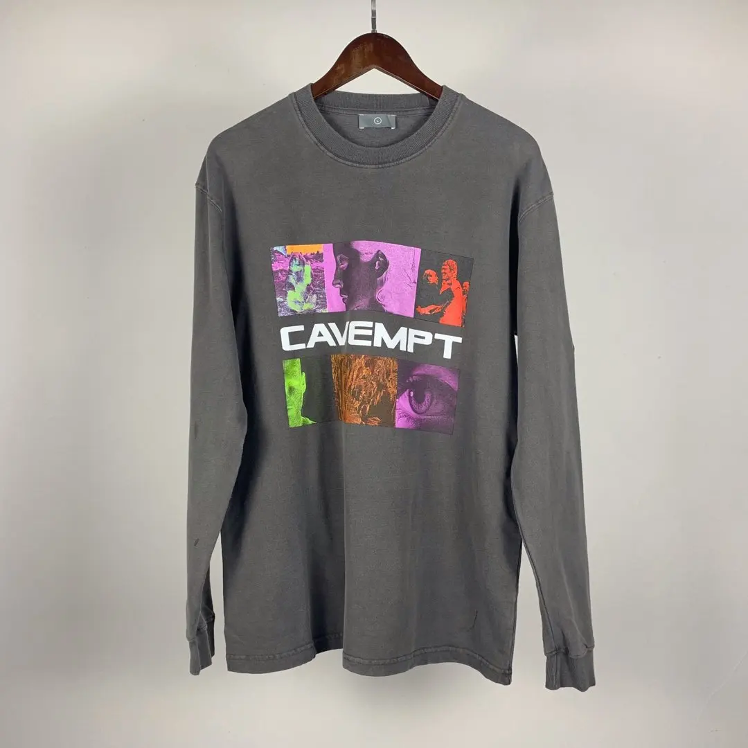 19SS c. E Cav Empt толстовки высокого уличного качества 1:1 кавепт Толстовка Канье Уэст Хип Хоп кавепт пуловер для мужчин и женщин