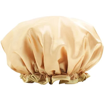 

Large Bath Elastic Band Waterproof Reusable Shower Cap Cooking, Spa Travel