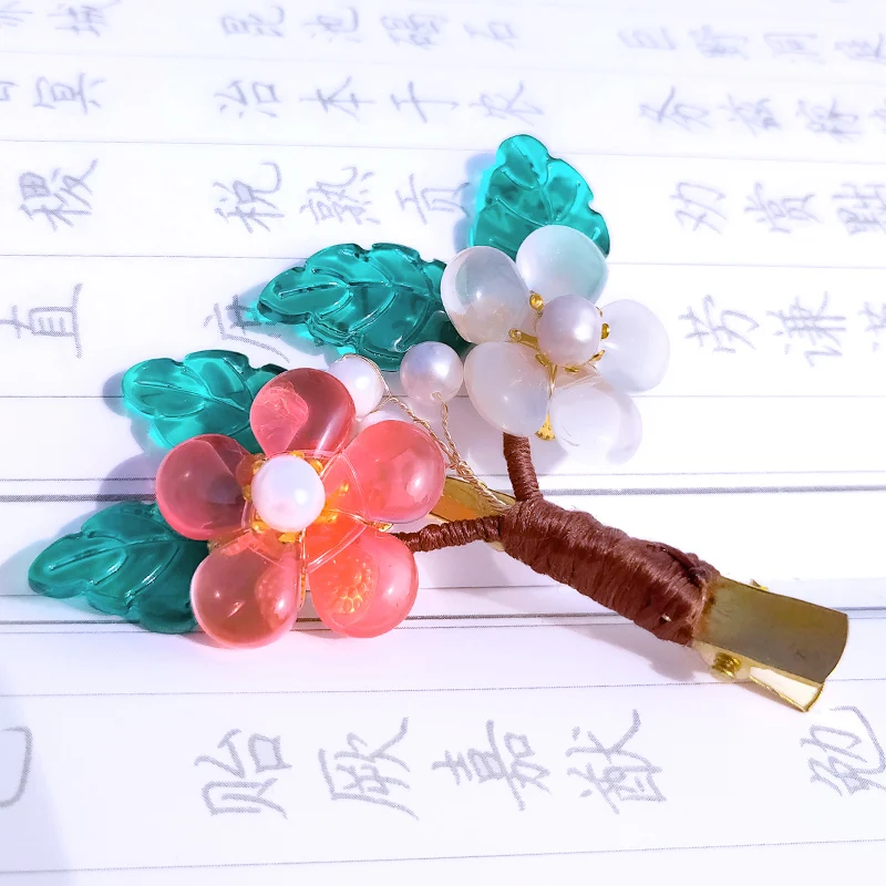 Han Fu головной убор, аксессуары для костюма, Женские аксессуары для волос, супер фея, газ, шаг, встряхивание, заколка, шпилька, украшения для волос