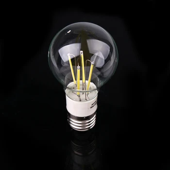 

E27 AC/DC12V 4W Filament Glass Transparent Transparent Light Lamp Bulb