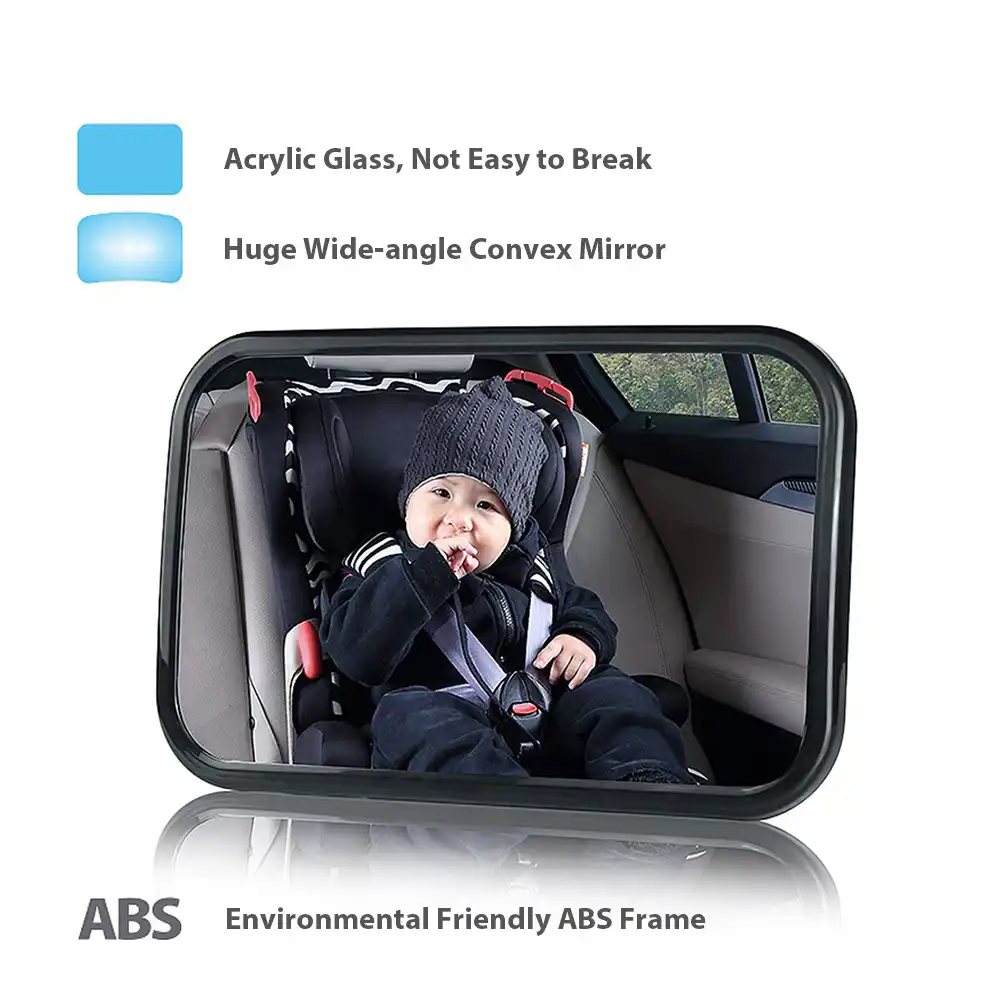 baby car mirror with remote