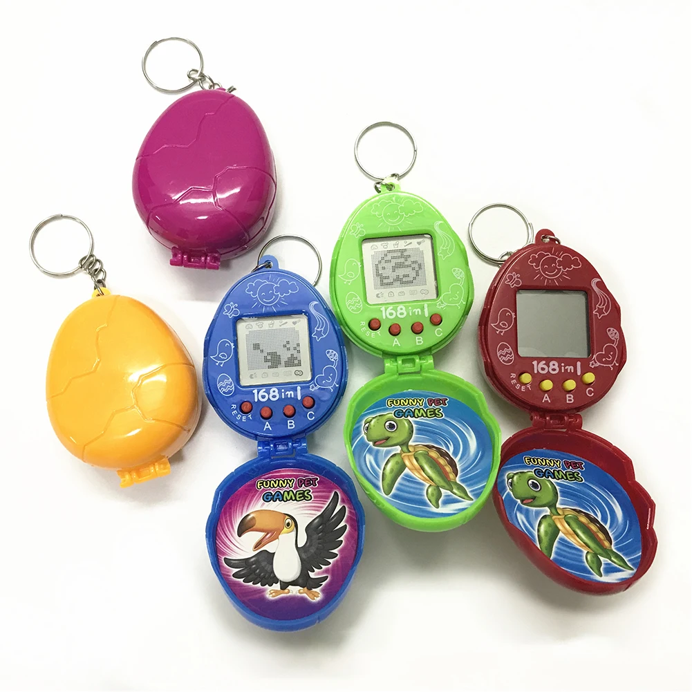 168 Pets In 1 Virtual Pet Electronic Toys Mini Handheld Game Creative