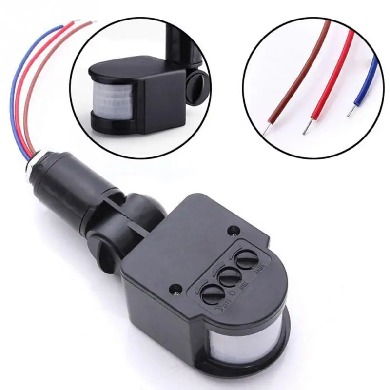 Universal Professional Motion Sensor Light Switch Outdoor AC 220V Automatic Infrared PIR Self Defense Weapons With LED Light Hot Universal Professional Motion Sensor Light Switch Outdoor AC 220V Automatic Infrared PIR Self Defense Weapons With LED Light Hot