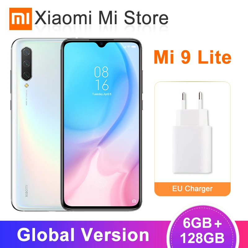 

Global Version Xiaomi Mi 9 Lite 6GB RAM 128GB ROM Smartphone Snapdragon 710 6.39" Screen 48MP Triple Camera 4030mAh NFC