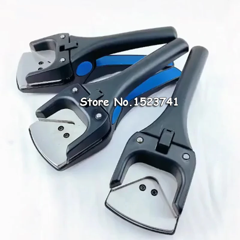 

R3/R5/R10 Corner Hole Punch Large Badge Slot Punch Corner Rounder Punch Cutter for PVC Card, Tag, Photo; Heavy Duty Clipper