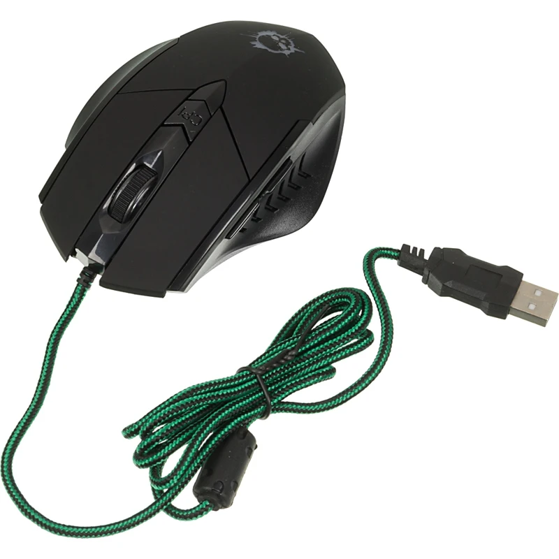 Мышь OKLICK 815G INFERNO, проводная, USB, черный