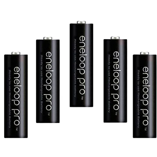 Panasonic Оригинальная батарея eneloop AA 2550 MAH батарея 4 Unids/Lote 1,2 V Ni-MH Lintern камера Xbox игрушка AA предварительно заряженная батарея