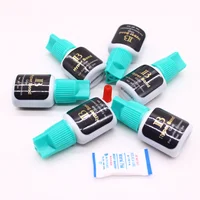 5/10 Bottles IB Hyper Bond Glue for Eyelash Extensions Korea 0.5s Fast Drying IBeauty Cyan Cap False Lash Adhesive Makeup Tools 1