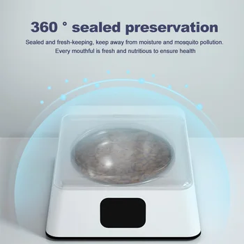 

Home Smart Anti-mouse Odor Resistant Dog Cat Automatic Auto Open Infrared Sensor Moistureproof Water Dispenser Pet Feeder 350ML