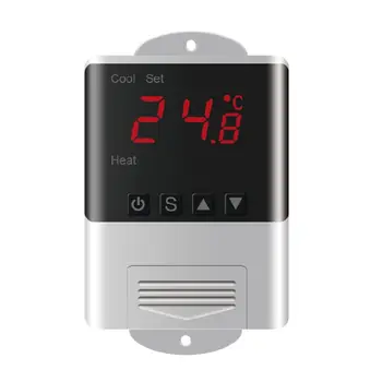 

DTC-1200 AC 110-230V Digital Temperature Controller LED Display Cool/Heat Mode T