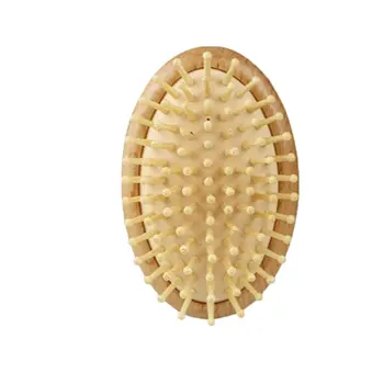 

Airbag Massage Comb Portable Head Massage Anti-static Anti-hair Loss Natural Elm Comb Breathable Fluffy Massage Comb
