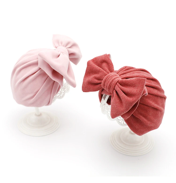 pacifier for baby Autumn And Winter New Baby Hat Children's Bow Lovely Newborn Fontanelle Cap Infantil Menino Bebe Garcon Bonnet Recien Nacido Baby Accessories discount