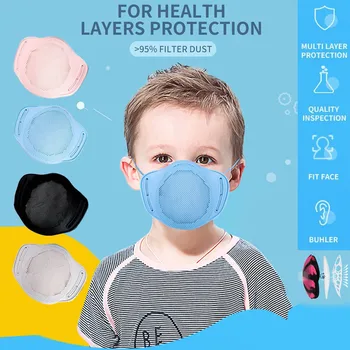 

Breathable Face Shield For Children Face Shield Washable Windproof Mouth Mask Cloth Face Mask Reusable mondmaskers Tapabocas