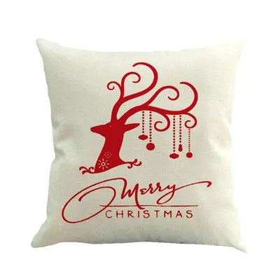 Рождественские украшения для дома, подушка с Санта Клаусом, подушка, елочные украшения, Рождественский подарок на год - Цвет: Christmas