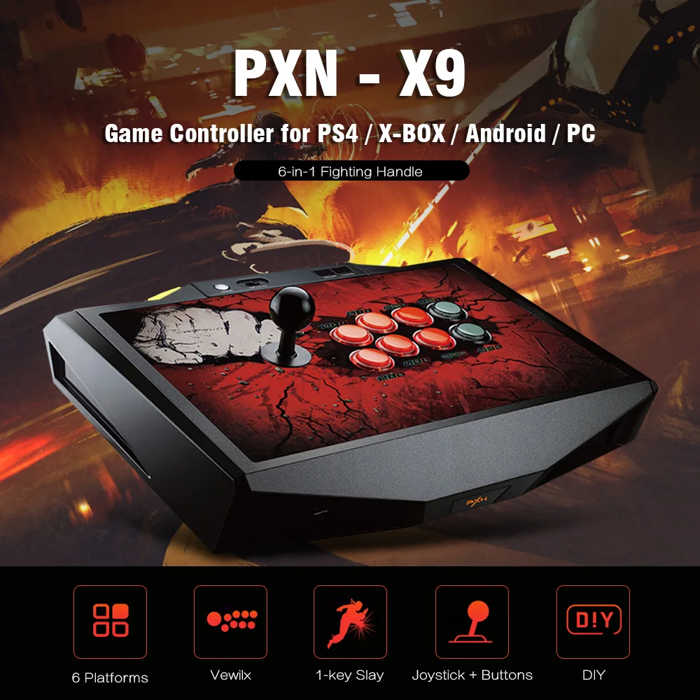 PXN-X9 геймпад игровой контроллер для переключателя/PS4/X-BOX/Android/PC