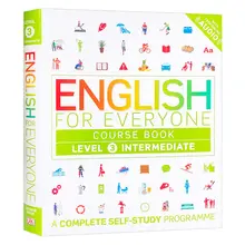 

DK English For Everyone Course Level 3 Intermediate Kids Learning Book Complete Self-Study Programme