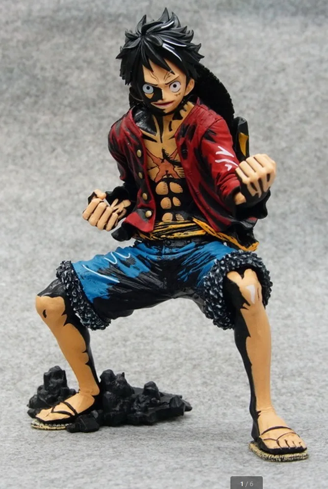 

Gravity Anime One Piece Art King Modeling Luffy Second Gear Assemblage Prize Figure Garage Kit Color Version