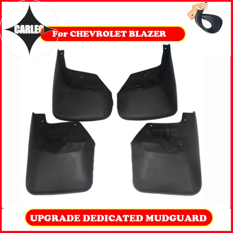 

Mudguard for Chevrolet Trailblazer 02-09 PVC Front & Rear Fender Protector Car Mud Flaps Splash Guard Mudflaps Upgrade Version