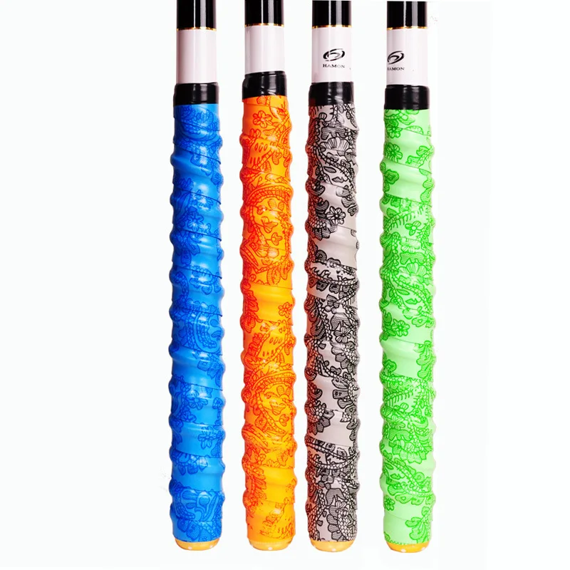 

Fishing Rod Printed Lengthen Anti-slip Twine Belt Sweat Absorbing Wrapped Bar Tape Fishing Rod Double Chinese Dragons Bone Anti-