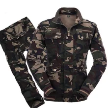 Военная Тактическая камуфляжная куртка для улицы из хлопка, дышащая мужская куртка с несколькими карманами, спортивная куртка для кемпинга