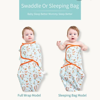 

Baby Swaddle Blanket Newborn Cocoon Wrap Cotton Swaddling Bag Baby Envelope Sleep Sack Bedding Baby Blankets Newborn
