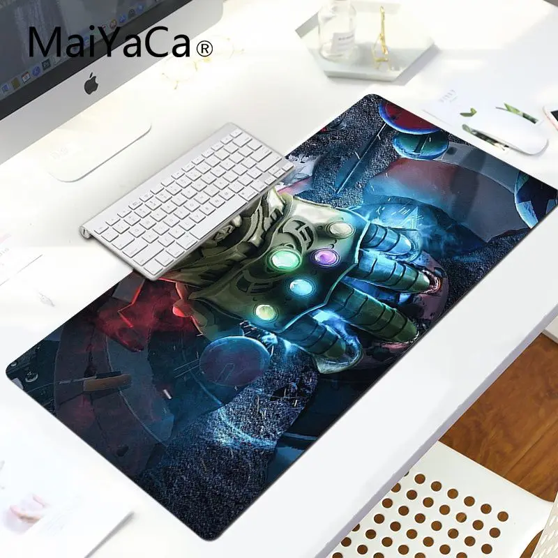 LockEdge 30X90cm MaiYaCa игровой коврик для мыши на заказ кожа Marvel Thanos высокоскоростной коврик для мыши ноутбук игровой коврик для мыши - Цвет: LockEdge 30X90cm