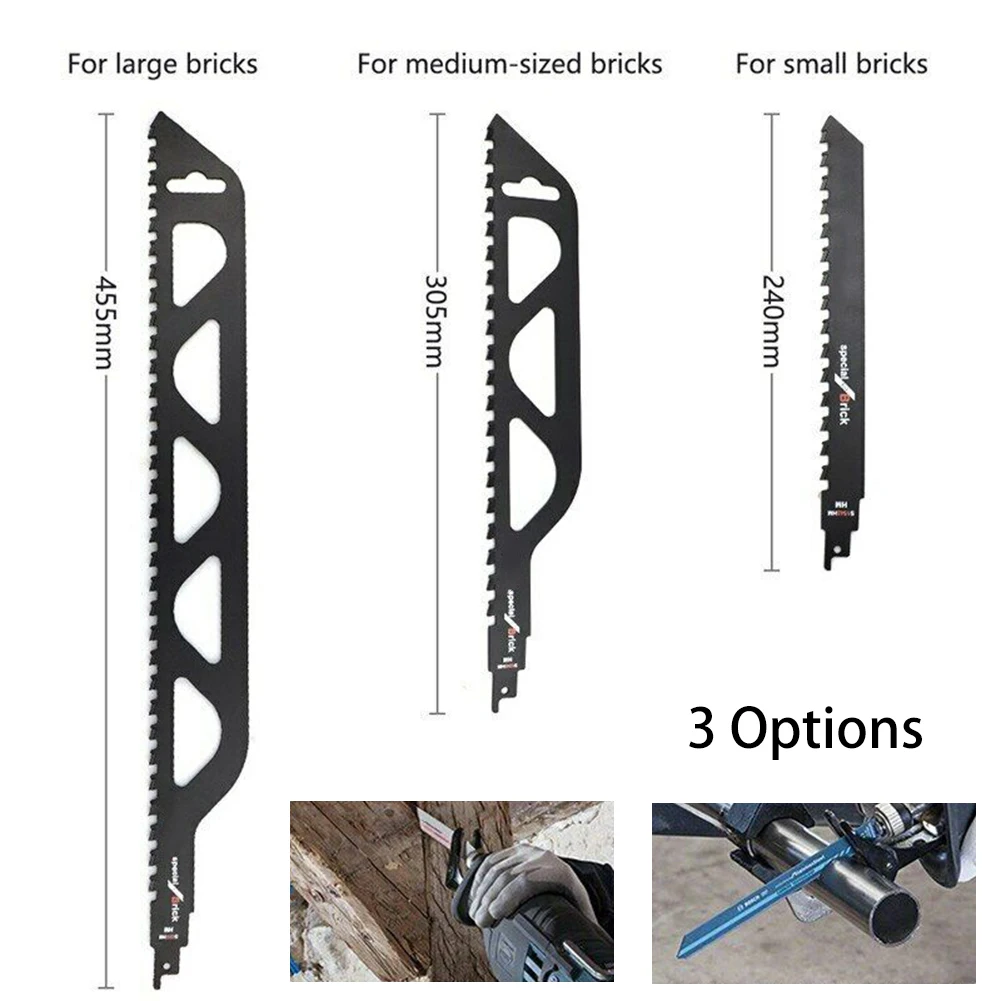 Carbide Saber Saw Blade for Brick 305 mm Ytong Concrete Gas Concrete Brick 