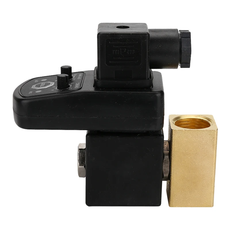1/2 &quotAC220V 1.6Mpa электронный сливной клапан Временный Воздушный компрессор бензобак