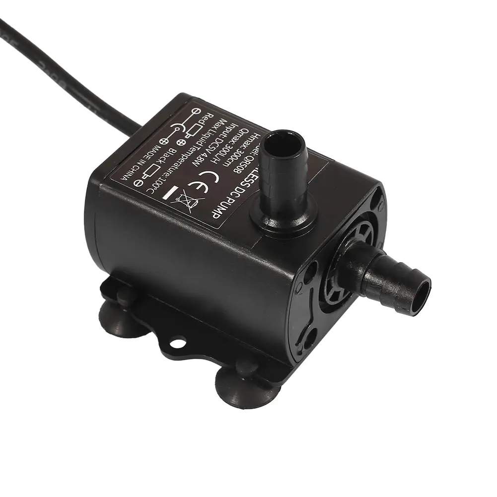 Универсальный погружной рокерский DC5V офисный DIY USB фонтан насос прочный Hmax 300 см домашний миниатюрный пейзаж 4,8 Вт аквариум