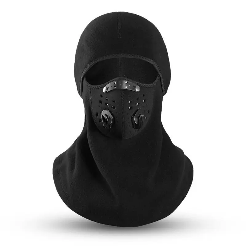 Winter Sports Warm Mask Cycling Skiing Fleece Cap Windproof Dustproof Face Mask