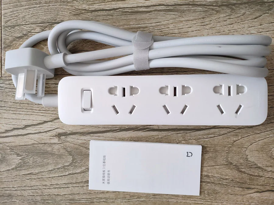 Original Xiaomi Mijia Power Strip 1.8m Cable 3 Extension Socket Power Converter Adapter Mi Electrical Socket Basic Version (23)