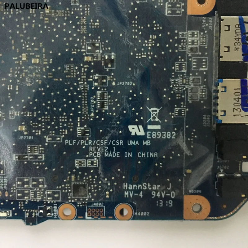 PALUBEIRA для toshiba satellite C850 L850 C855 L855 Материнская плата ноутбука SLJ8E HM76 DDR3 H000052700 материнская плата
