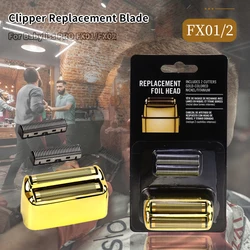 Senior Series Clipper Replacement Blade For Babyliss Pro Fx01/Fx02 Hair Trimmer Metal Double Foil Razor Head