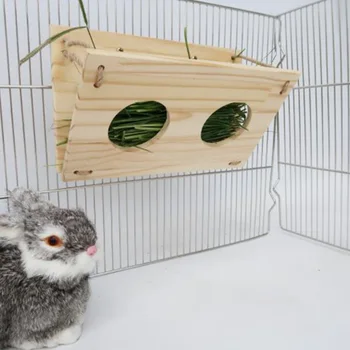 

Hay Feeder Rabbit Pet Hay Manger Rack Holder Hamster Food Dispenser Hamster Feeder for Guinea Pigs Hamsters Bunny