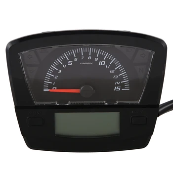 

Universal 12V Digital Motorcycle Oeter LCD Meter Speeeter Tachometer Gauges