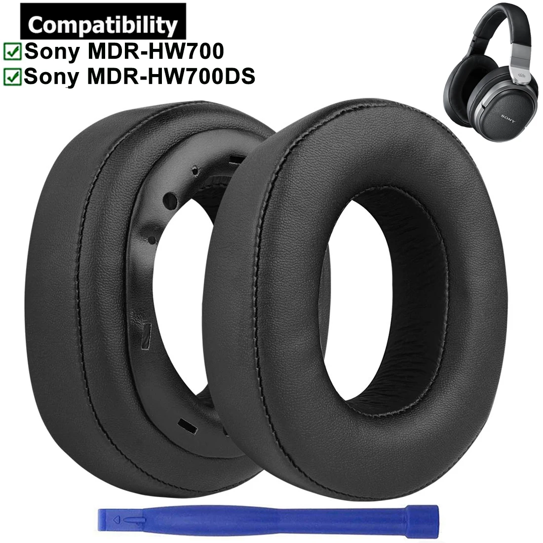 Replacement Earpads Sony Mdr Ear Headphones | Ear Pads Headphones Sony Mdr  - 1pair - Aliexpress
