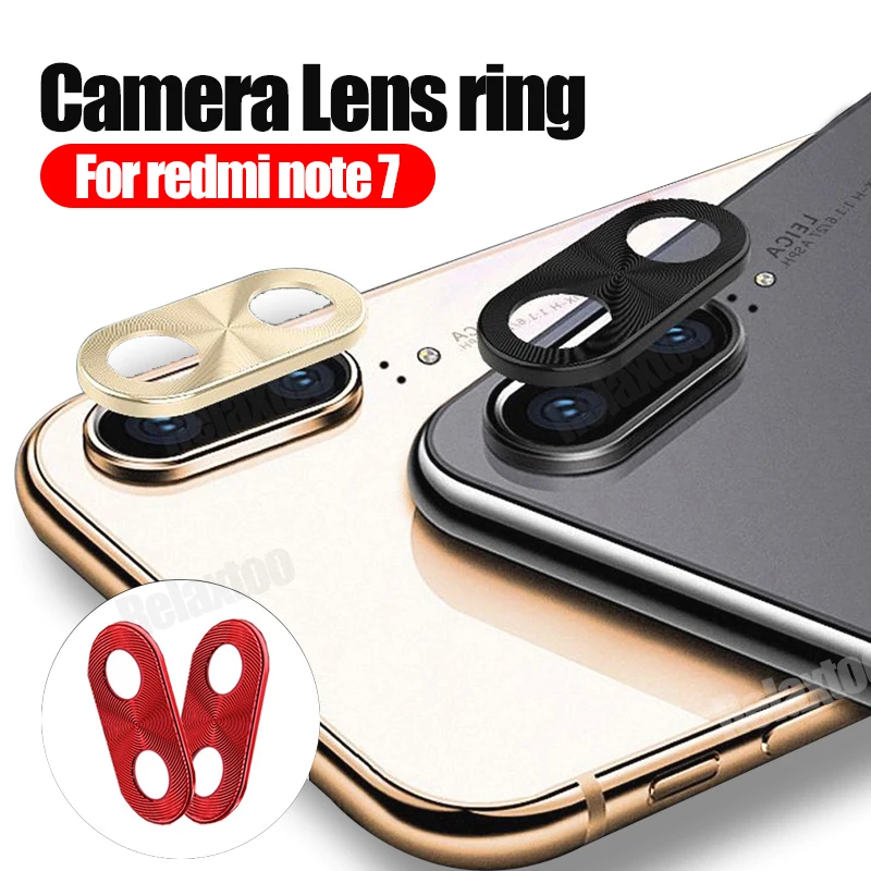 Кольцо для защиты камеры redmi note 7 чехол объектива Защита экрана xiaomi мобильный