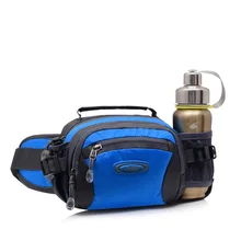 Водонепроницаемая нейлоновая уличная спортивная сумка для бега, велосипедная альпинистская Спортивная поясная сумка, многофункциональная сумка для бутылки с водой, Сумка для кемпинга, похода