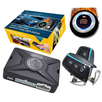 

smart key engine start stop system intelligent anti robbery car pke car alarm system