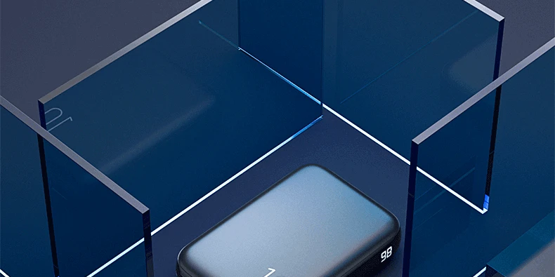 Мини 20000 мАч портативное зарядное устройство с двумя портами Usb type C PD Быстрая зарядка для телефона внешняя батарея для iPhone samsung huawei