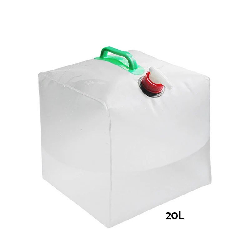 10L15L20L Outdoor folding water bag portable bucket barbecue camping outdoor activities dedicated water storage bag 20N8 (4)