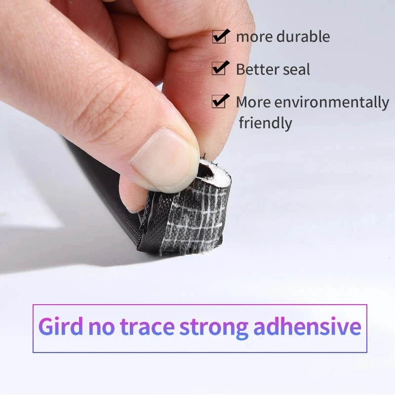 5M Self-adhesive Door Window Sealing Strip Windproof Dustproof Soundproof Foam Weather Stripping Door Window Seal Hardware D door seal strip sealing strip tape window seal strip sealing strip