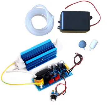 

110V/220V 3g Ozone Generator Module Silica Tube Ozone Output Adjustable Air Water Ozonator Sterilization Detoxification