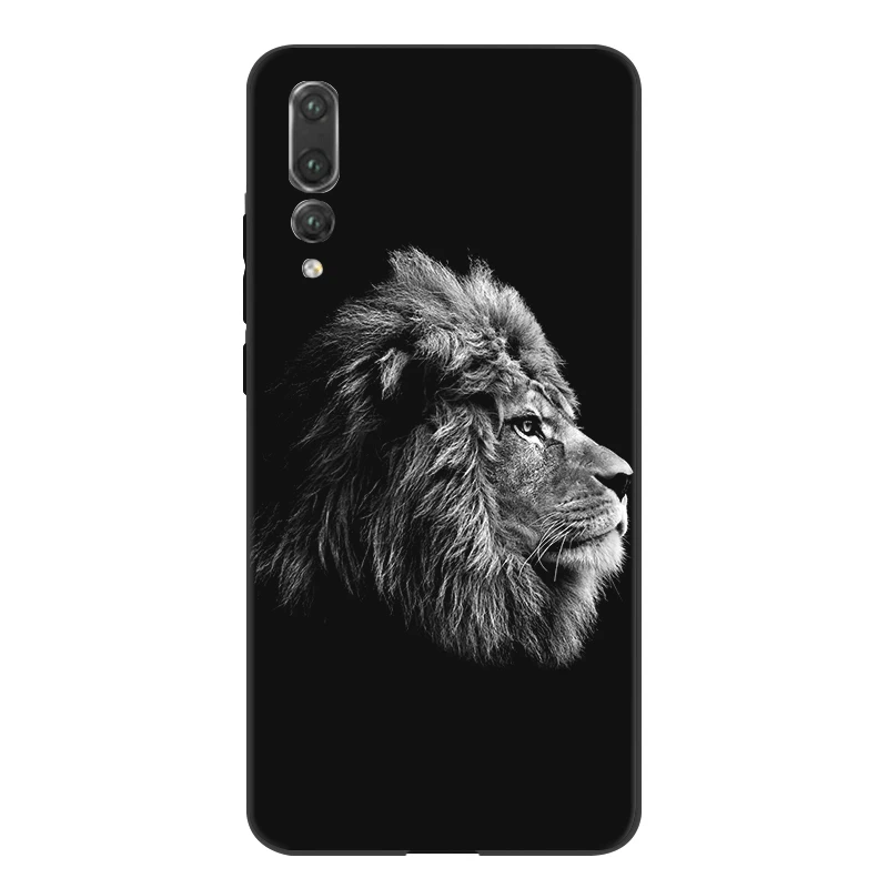 Мобильный Силиконовый чехол для телефона для Honor Note 10 View 20 6A 7A 7C 7X8 8X 8C 9X9 Lite Pro Cover Lion Animal Diy Роскошная Высококачественная сумка