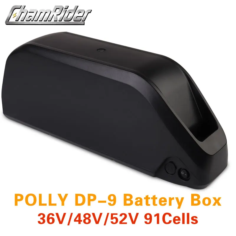 48V Батарея коробка 52V чехол е байка 36В Корпус Полли DP 9 вниз трубки Downtube 10S 9P 13S 7P 14S 6P