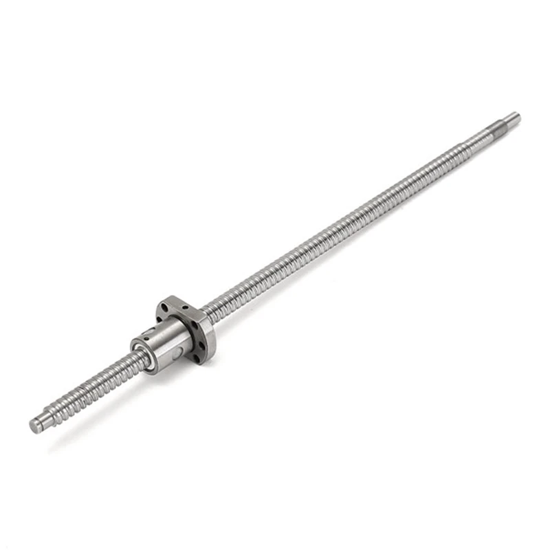 

CNC Ball Screw SFU1204 450mm Rolled Ballscrew Ballnut Anti-Backlash Without Side End Supports