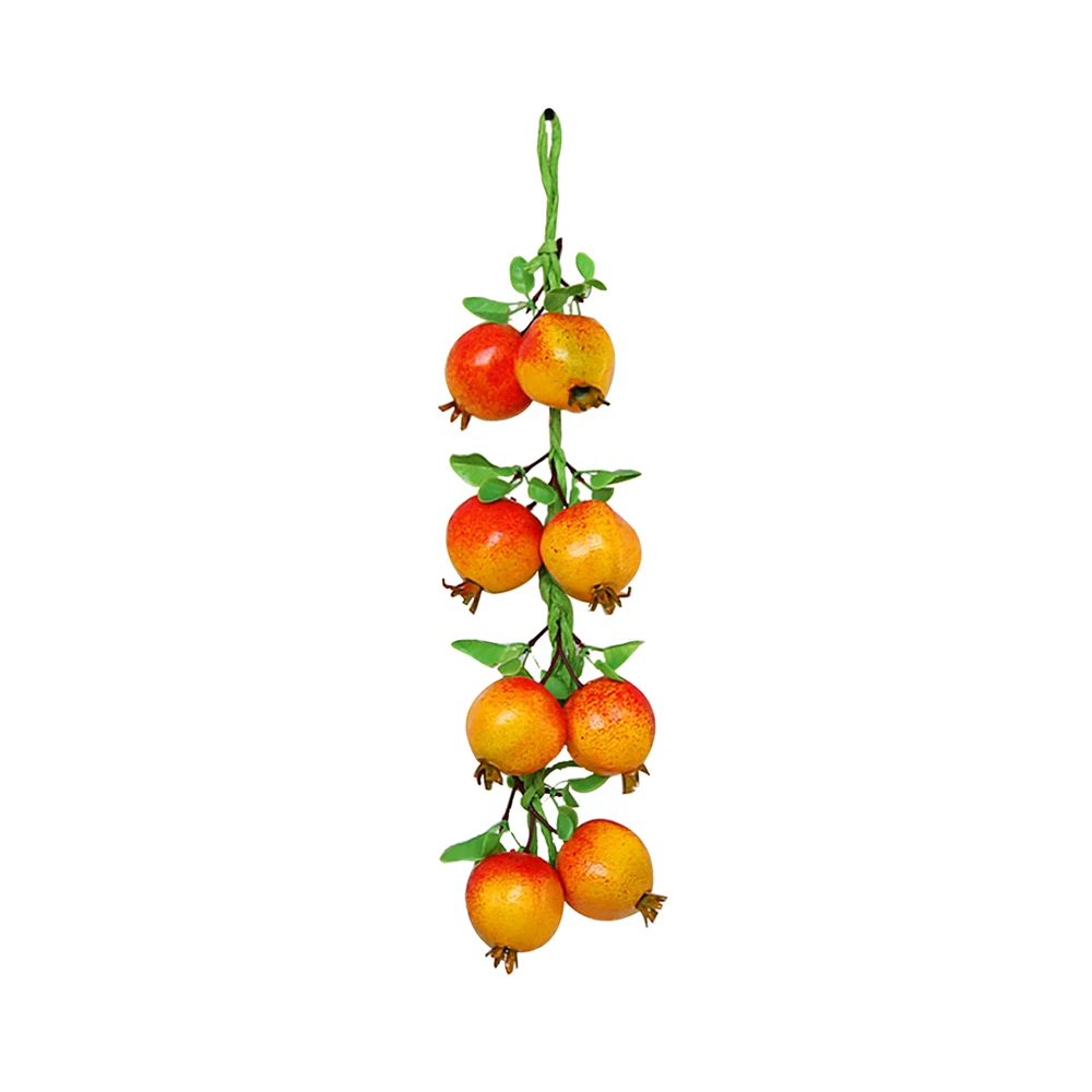 06 Искусственное фруктовое моделирование связка банан яблоки, персики orange lemon интерьера подвесной реквизит завод праздничные принадлежности - Цвет: 06