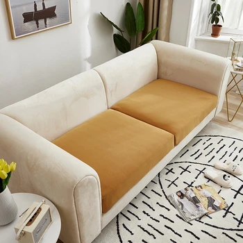 

Home Decor Sofa Seat Cushion Cover Elastic Furniture Chair Protector Cover Stretch Soft Slipcover Couch Cushion Seat Cover